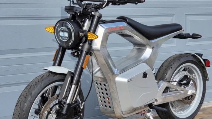 A side view of the new (and freshly updated) MetaCycle from SONDORS