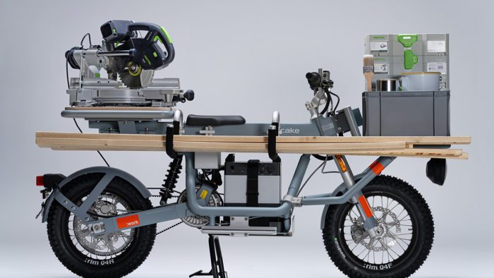 CAKE OSA flex, revealed at EICMA 2021