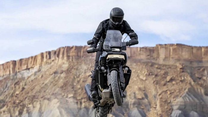 A side view of the all-new Harley-Davidson Pan America