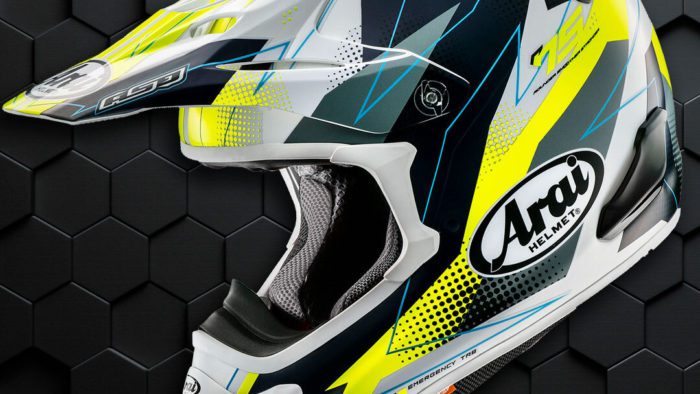 A view of the new colorways available with Arai's VX-PRO4