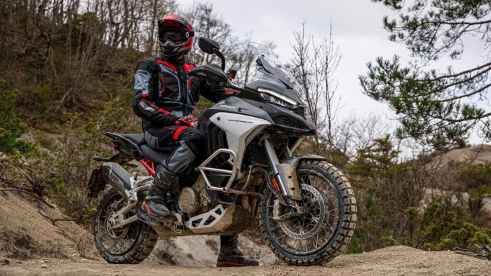 A view of the new 2022 Ducati Apparel line, which features gear designed for Racing, Sporty riding, Touring and Urban Commutes (including a 'lifestyle range')