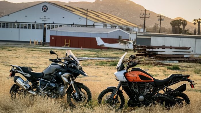 RevZilla's photo of BMW’s R 1250 GS Adventure Goes Up Against Harley-Davidson’s Pan America