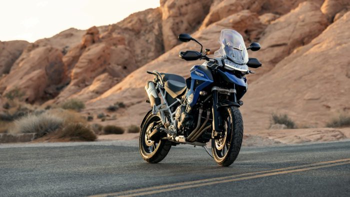 A view of the all-new Triumph Tiger 1200 range, now available from select dealerships. Including the GT, GT Pro, GT Explorer, Rally Pro and Rally Explorer