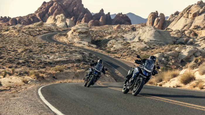 A view of the all-new Triumph Tiger 1200 range, now available from select dealerships. Including the GT, GT Pro, GT Explorer, Rally Pro and Rally Explorer