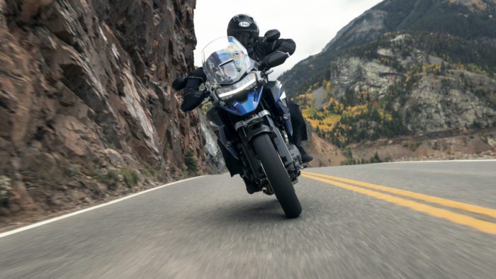 A view of the all-new Triumph Tiger 1200 range, now available from select dealerships. Including the GT, GT Pro, GT Explorer, Rally Pro and Rally Explorer