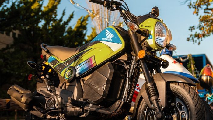 A side view of the Honda Navi, courtesy of Honda's official website