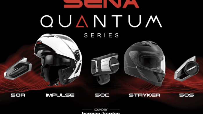 A view of the units included in the brand-new Sena Quantum Series collection.