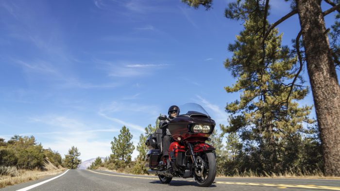 A view of the new bikes available from Harley-Davidson, including new CVO models