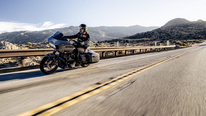 A view of the new bikes available from Harley-Davidson, including new CVO models