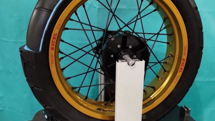 Cross section of the B-Sure tech on a tire