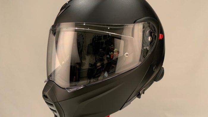 Angle view of the EXO GT930 helmet