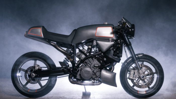A view of the 2007 KTM 990 Super Duke christened the "Archduke"