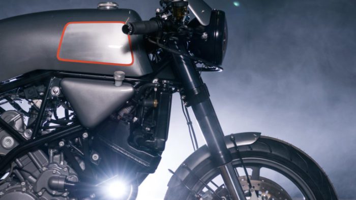 A view of the 2007 KTM 990 Super Duke christened the "Archduke"