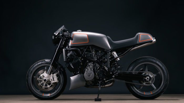 A view of the 2007 KTM 990 Super Duke christened the "Archduke"