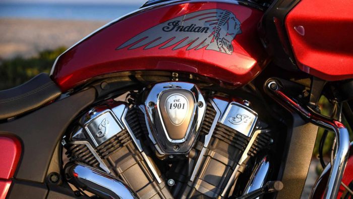 A view of an Indian Challenger