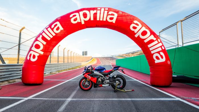 A view of the Aprilia Racer Days that will be happening between May and October of this year, with scads of chances to rub shoulders with racing icons, as well as try out the latest from Dainese, AGV, Pirelli and Aprilia's sport bike lineup.