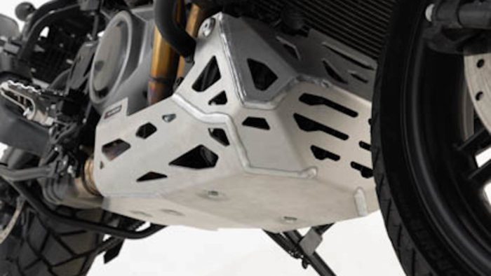 A view of the Pan America accessories currently made available with SWMotech, and will be ready to purchase this summer of 2022.