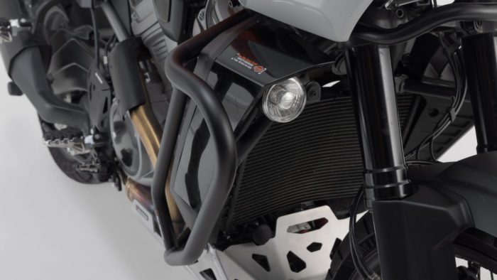 A view of the Pan America accessories currently made available with SWMotech, and will be ready to purchase this summer of 2022.