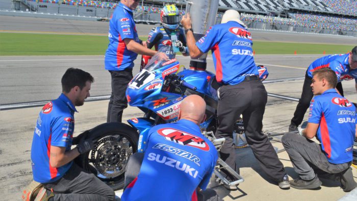 A view of the pit stops in the history of MotoAmerica - the fastest of which will garner a 2022 victory in the Pit Stop Challenge and include a $16,000 reward.