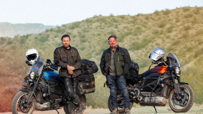 A view of the LiveWire ONE electric motorcycle